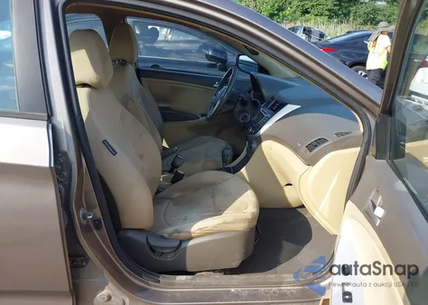 2013 Hyundai Accent Gls из США, поврежденный, VIN KMHCT4AE7DU579679